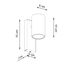 WALL LAMP UTTI WHITE GU10 1X40W IP20 thumbnail 3