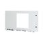 XTMPIX40WD-H550W1000 Front door for IZMX40, withdrawable, HxW=550x1000mm, IP55, grey thumbnail 5