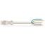 pre-assembled connecting cable Eca Plug/open-ended white thumbnail 2