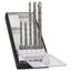 5-piece Robust Line SDS plus-5 hammer drill bit set 5 - 10 mm thumbnail 1