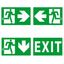 PITTOGRAMMA EXIT 470 VERDE thumbnail 2