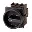 P1-32/EA/SVB-SW/N/HI11 Main switch, P1, 32 A, flush mounting, 3 pole + N, 1 N/O, 1 N/C, STOP function, With black rotary handle and locking ring, Lockable in the 0 (Off) pos thumbnail 2