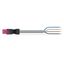 pre-assembled connecting cable Eca Plug/open-ended pink thumbnail 1