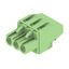 PCB plug-in connector, female plug, 5.08 mm, Number of poles: 3, 270°, Clamping yoke connection, Clamping range, max. : 4 mm², Box thumbnail 2