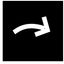 911TQ18 Button plate, 18 x 18 mm, arrow symbol thumbnail 2