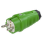 Wtyczka gumowa zielona 16A 3P 230V IP54 thumbnail 3