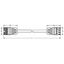 pre-assembled interconnecting cable Eca Socket/plug pink thumbnail 2