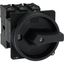 P3-100/V/SVB-SW Main switch, P3, 100 A, rear mounting, 3 pole, STOP function, With black rotary handle and locking ring, Lockable in the 0 (Off) position thumbnail 36