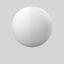 Replacement glass, moulded glass D 600 H 590 colour: white thumbnail 2