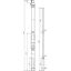 Supp.tube D 50mm L 5000mm GRP/StSt, air- term.rod D 22/16/10mm L 2.5m, thumbnail 2