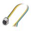 SACC-E-FSD-4P-M16/0,5 SCO GN - Device connector front mounting thumbnail 2