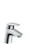 Logis 70 sink mixer with push-open, chrome thumbnail 1