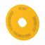 M22-XAK12 Label, emergency stop, D=90mm, yellow, DE, EN, ES, PT thumbnail 3