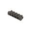 PCB plug-in connector, male header, Solder flange, THT solder connection, 7.62 mm, Number of poles: 2, 270°, Solder pin length (l): 3.2 mm, tinned, black, Box thumbnail 1