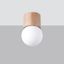 BOOMO 8 CEILING LAMP NATURAL WOOD G9 1X8W IP20 thumbnail 2