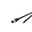 M12 Sensor/actuator cable, A-coded, 1.0 m, M12 plug straight - free li thumbnail 1