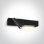 BLACK 3W SPOT + 6W WW WALL LAMP IP20 230V thumbnail 1