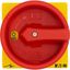 P1-25/V/SVB Main switch, P1, 25 A, rear mounting, 3 pole, Emergency switching off function, With red rotary handle and yellow locking ring, Lockable in the 0 (Off thumbnail 36