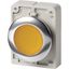 M30C-FDRL-Y Illuminated pushbutton actuator, RMQ-Titan, Flat, maintained, yellow, Blank, Metal bezel thumbnail 2