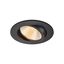 NEW TRIA® 95, ceiling installation ring, D: 11 H: 2.6 cm, IP 20, black thumbnail 2