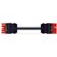 pre-assembled interconnecting cable;Eca;Socket/plug;red thumbnail 2