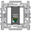Onefold faceplate, for Niko Rocker (1 part), Niko Home Control, steel thumbnail 5
