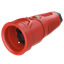 Portable socket red 16A 3P IP20 thumbnail 2