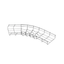 CURVE 135° - BFR60 - WIDTH 200 - FINISHING GAC thumbnail 1