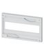 ALPHA, front cover, with cutout, D: 125 mm, H: 150 mm, W: 250 mm thumbnail 2