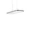 TRIONA rectangle, 84 W, 10100 lm, 830, silver, DALI Pendant luminaires thumbnail 1
