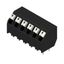 Printed circuit board terminals, 5.00 mm, Number of poles: 6, 135°, Solder pin length (l): 3.5 mm, black, PUSH IN with actuator, Clamping range, max. : 1.5 mm², Tube thumbnail 3