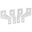 Set of 4 spreaders for DSX 4-pole disconnector switch and source inverter size 1 for installation on plate thumbnail 2