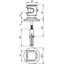 Conductor holder DEHNsnap H 16mm grey f. Rd 8mm w. wood screw and dowe thumbnail 2