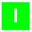 11TQ18 Button plate for push-button, Name: ON, 18 x 18 thumbnail 1
