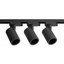 TRAX BIS single-phase set, 3*GU10 Bulbs, max. 3*20 W, track 1 m, black thumbnail 1