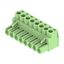 PCB plug-in connector, female plug, 5.08 mm, Number of poles: 8, 180°, Clamping yoke connection, Clamping range, max. : 4 mm², Box thumbnail 3