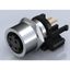 Built-in plugs, M12, Mounting thread: M 12, Number of poles: 4, Strand / cable length: thumbnail 1