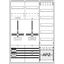 DA37BC5 Meter board, Field width: 3, Rows: 57, 1100 mm x 800 mm x 215 mm, Isolated (Class II), IP31 thumbnail 17