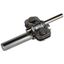 UNI disconnecting clamp, StSt for Rd 8-10/16mm with intermediate plate thumbnail 1