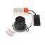 NEW TRIA® UNIVERSAL 68, recessed ceiling light, 2500/3000/4000K, 38°, IP 20 / IP 65, round, black thumbnail 5