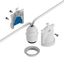 Eiva-2, 2-way outdoor lamp holder E27 and IP65 rating for Modulair System thumbnail 2