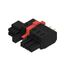 PCB plug-in connector, female plug, 7.62 mm, Number of poles: 4, 180°, PUSH IN with actuator, Clamping range, max. : 6 mm², Box thumbnail 2
