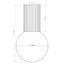 Ceiling lamp HALO white IP44 thumbnail 10