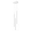 Pendant lamp ARCHE 3P white thumbnail 1