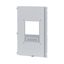 Front plate for NZM4, HxW= 700 x 400mm thumbnail 2