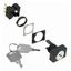 Selector switch, rectangular, key-type, 2 notches, maintained, IP65, k A16K2011C thumbnail 2