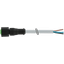 M12 female 0° A-cod. with cable Lite PUR 8x0.25 gy  2.0m thumbnail 2