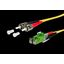 OpDAT patch cord 2xST/E2000-D APC OS2, 2.0 m thumbnail 1