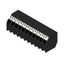 Printed circuit board terminals, 3.81 mm, Number of poles: 11, 135°, Solder pin length (l): 1.5 mm, black, PUSH IN with actuator, Clamping range, max. : 1.5 mm², Tube thumbnail 2