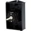 T0-2-1/I1/SVB-SW Main switch, T0, 20 A, surface mounting, 2 contact unit(s), 3 pole, STOP function, With black rotary handle and locking ring, Lockable in the 0 (Off) thumbnail 9